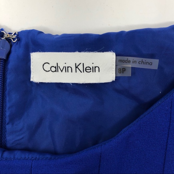 Calvin Klein pleaded fit and flare dress - Picture 3 of 4